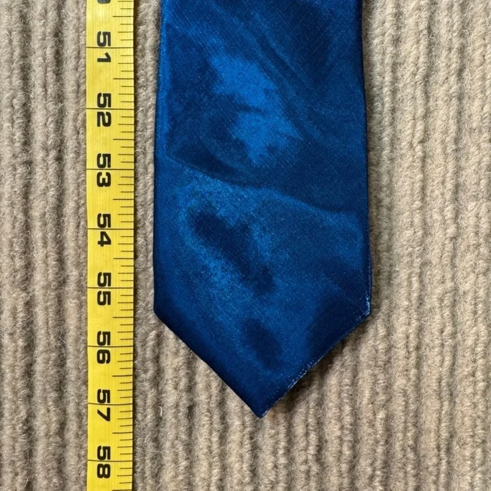 Paul Rene Mens Royal Blue Textured Necktie Formal Business Classic Tie RN 41200